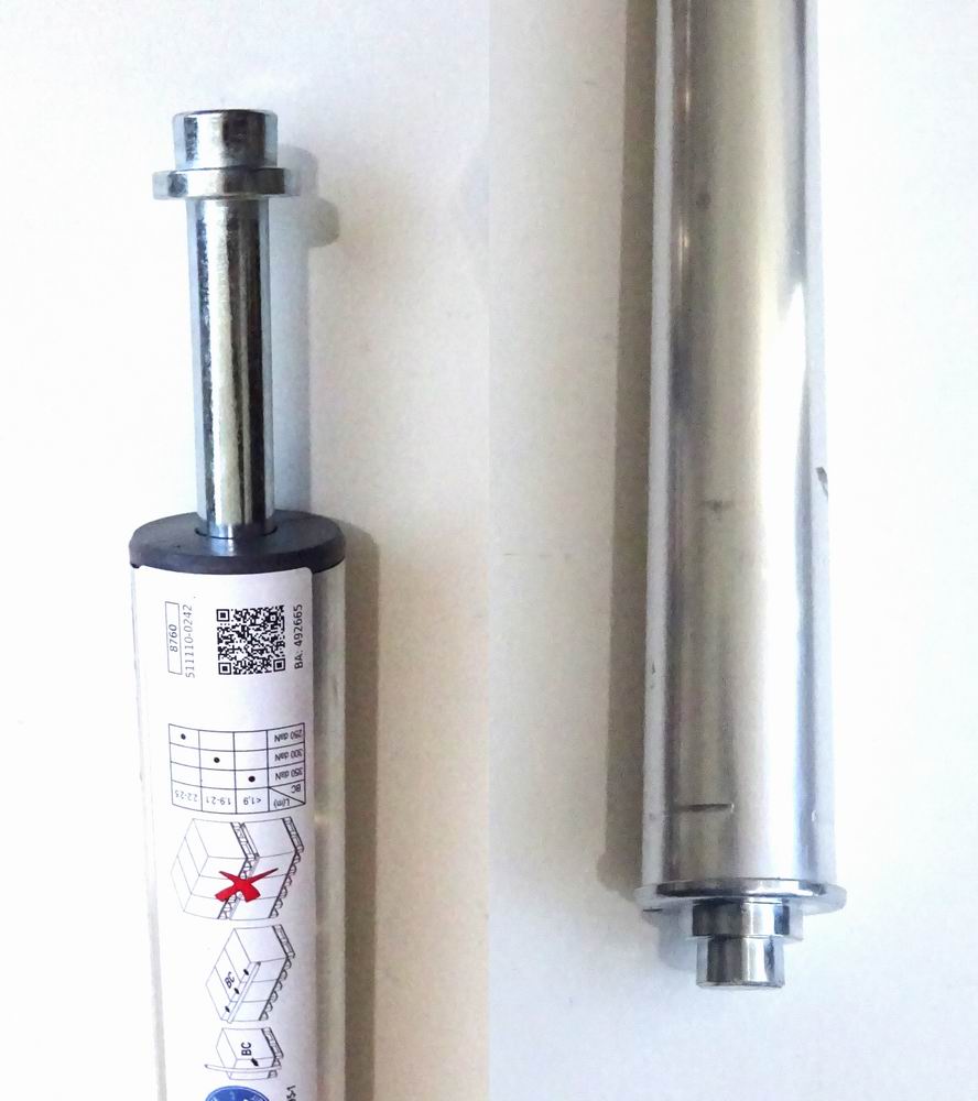 Sperrstange mit Vollbolzen beidseitig Sperrstange mit Vollbolzen beidseitig